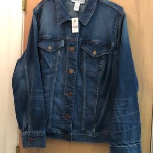 Lane Bryant size 18 woman’s Jean jacket. New with tag